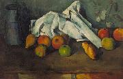 Paul Cezanne Milk Can and Apples oil